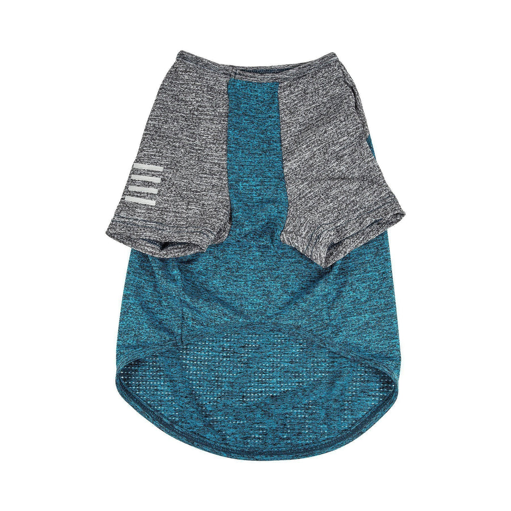 Pet Life ® Active 'Hybreed' 4-Way-Stretch Fitness Performance Dog T-Shirt