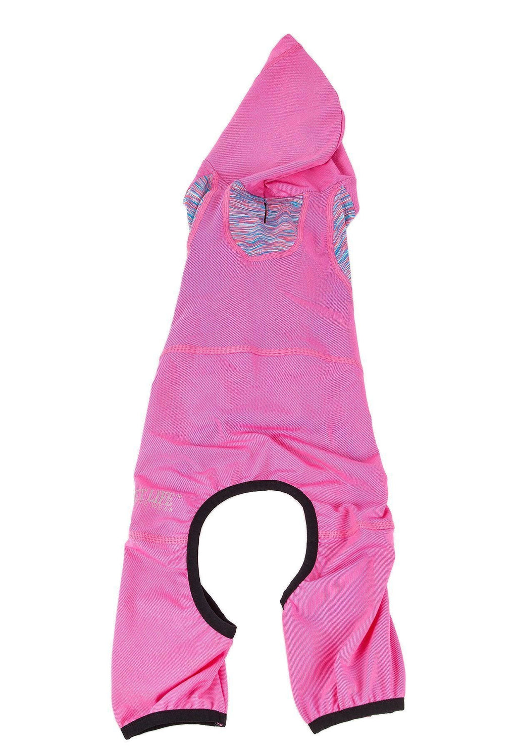 Pet Life ® Active 'Pawsterity' Mediumweight 4-Way-Stretch Yoga Fitness Dog Tracksuit Hoodie