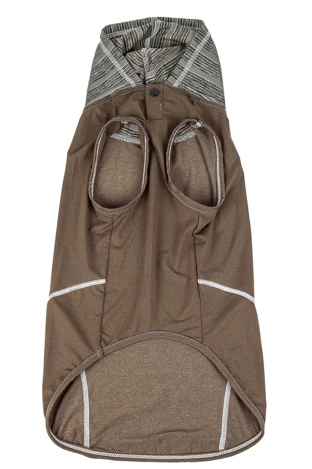 Pet Life ® Active 'Pull-Rover' 4-Way Stretch Sleeveless Fitness Yoga Dog T-Shirt Hoodie