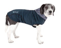 Camiseta con capucha para perro Pet Life® Active 'Pull-Rover', sin mangas, elástica en 4 direcciones, para fitness y yoga