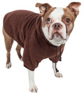 Suéter con capucha de algodón de felpa para perros Pet Life ® 'American Classic'