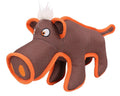 Juguete de peluche de nailon con chirriador para perros Pet Life ® 'Dura-Chew'