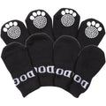 Calcetines elásticos transpirables con agarre de goma antideslizantes para perros Pet Life® - Juego de 4