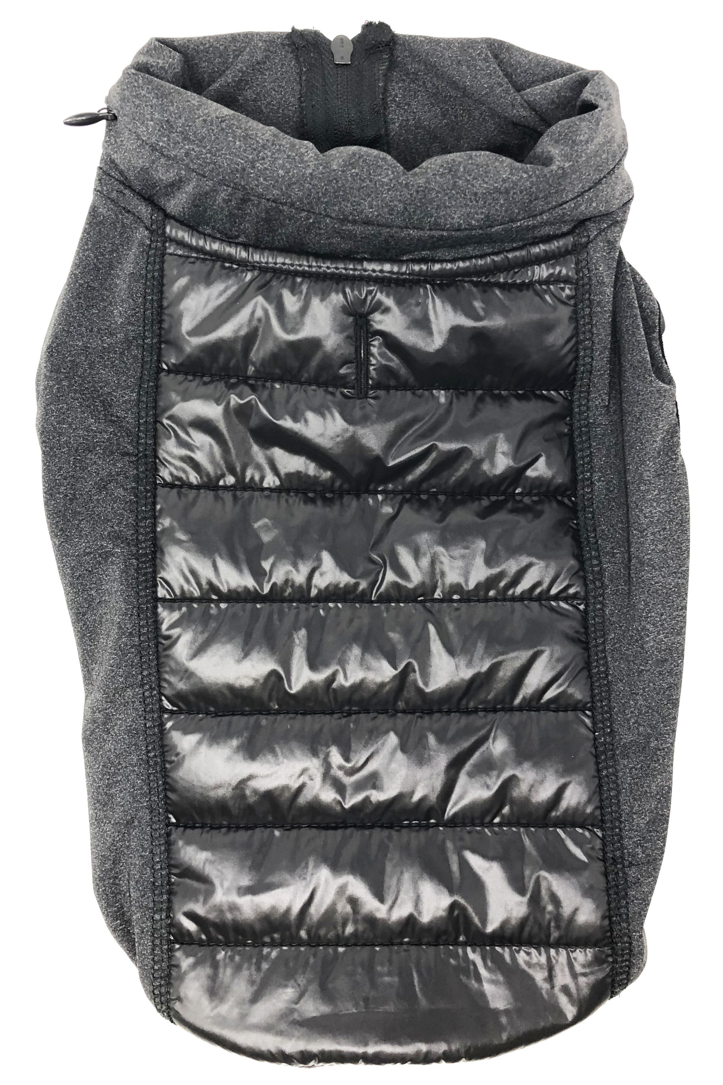 Abrigo para perros ligero, híbrido, elástico y de secado rápido para 4 estaciones con capucha desplegable 'Apex' de Pet Life ®