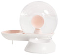 Pet Life ® 'Auto-Myst' Snail Shaped 2-in-1 Automated Gravity Pet Filtered Water Dispenser and Food Bowl