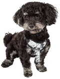 Arnés ajustable de malla invertida para perros Pet Life ® 'Bonatied' con lazo de diseño