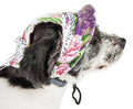 Gorra para perro con ala ancha ajustable y protección UV con diseño floral 'Botanic Bark' de Pet Life®
