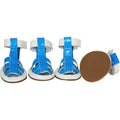 Sandalias impermeables de PVC con hebilla para perros Pet Life® - Juego de 4