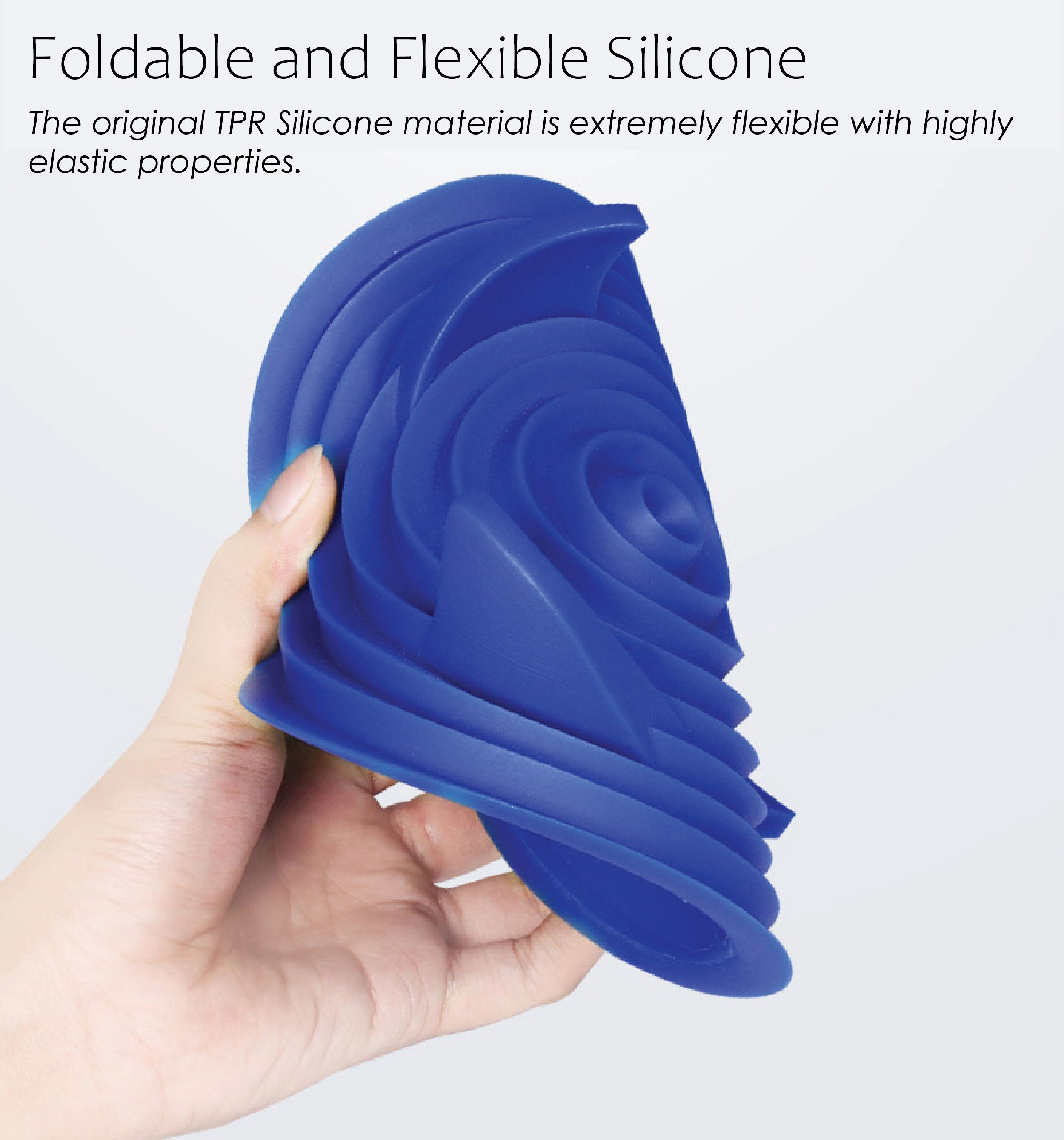 Comedero moderno de alimentación lenta para mascotas Pet Life ® 'Cirlicue' con forma de montaña