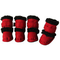 Botines para perros Pet Life ® 'Duggz' con aislamiento 3M para invierno (juego de 4)
