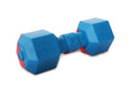 Juguete flotante para perros Pet Life ® 'Dumbbell', resistente, de TPR, impermeable y para masticar y buscar