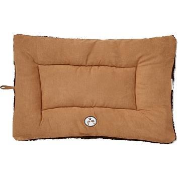 Colchoneta reversible para cama de perro Pet Life ® 'Eco-Paw', ecológica, reciclable y de diseño moderno, hecha de relleno de poliéster.