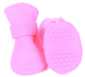 Zapatos elásticos protectores multiusos para perros Pet Life®, de goma, para todo terreno - Juego de 4