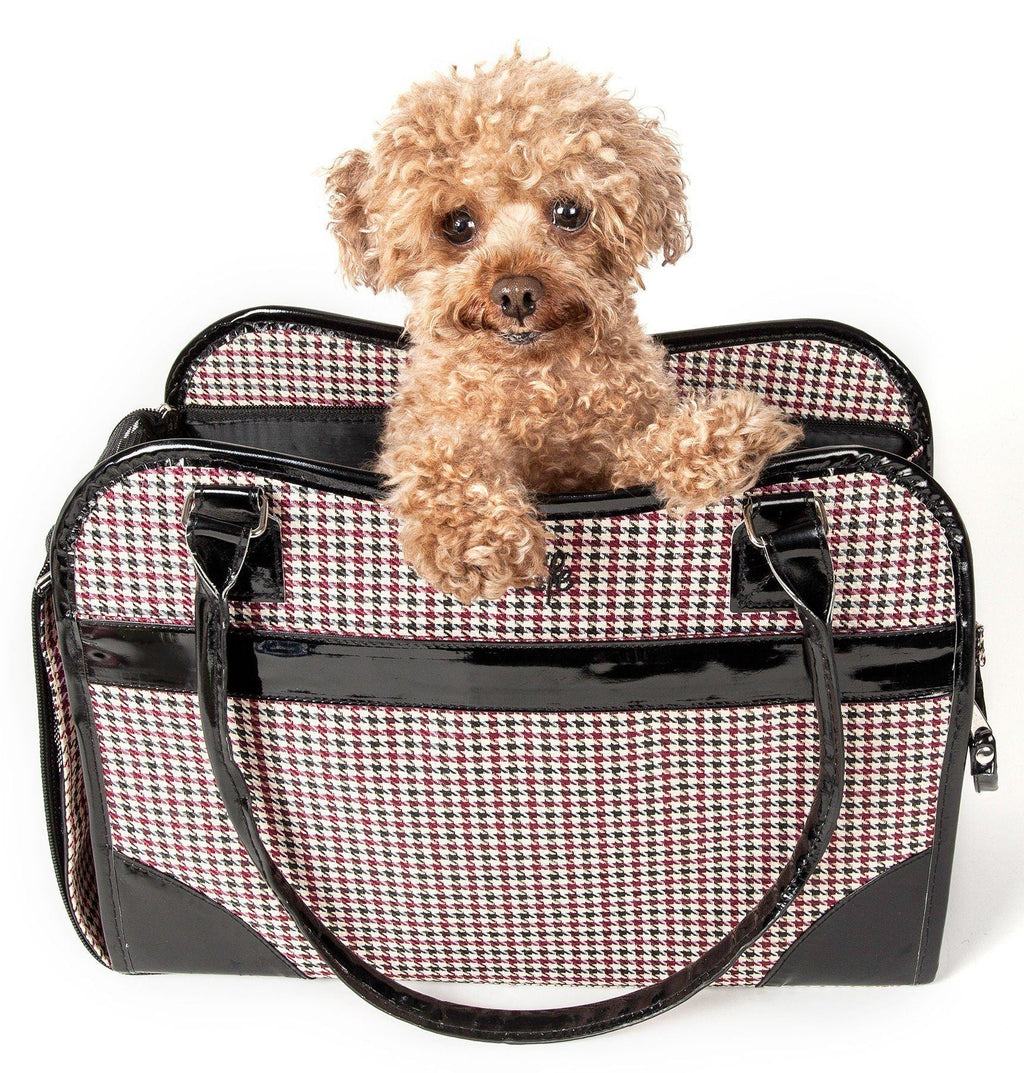 Bolso de mano para transportar mascotas Pet Life ®, de diseño exquisito y aprobado por aerolíneas