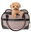 Bolso de mano para transportar mascotas Pet Life ®, de diseño exquisito y aprobado por aerolíneas