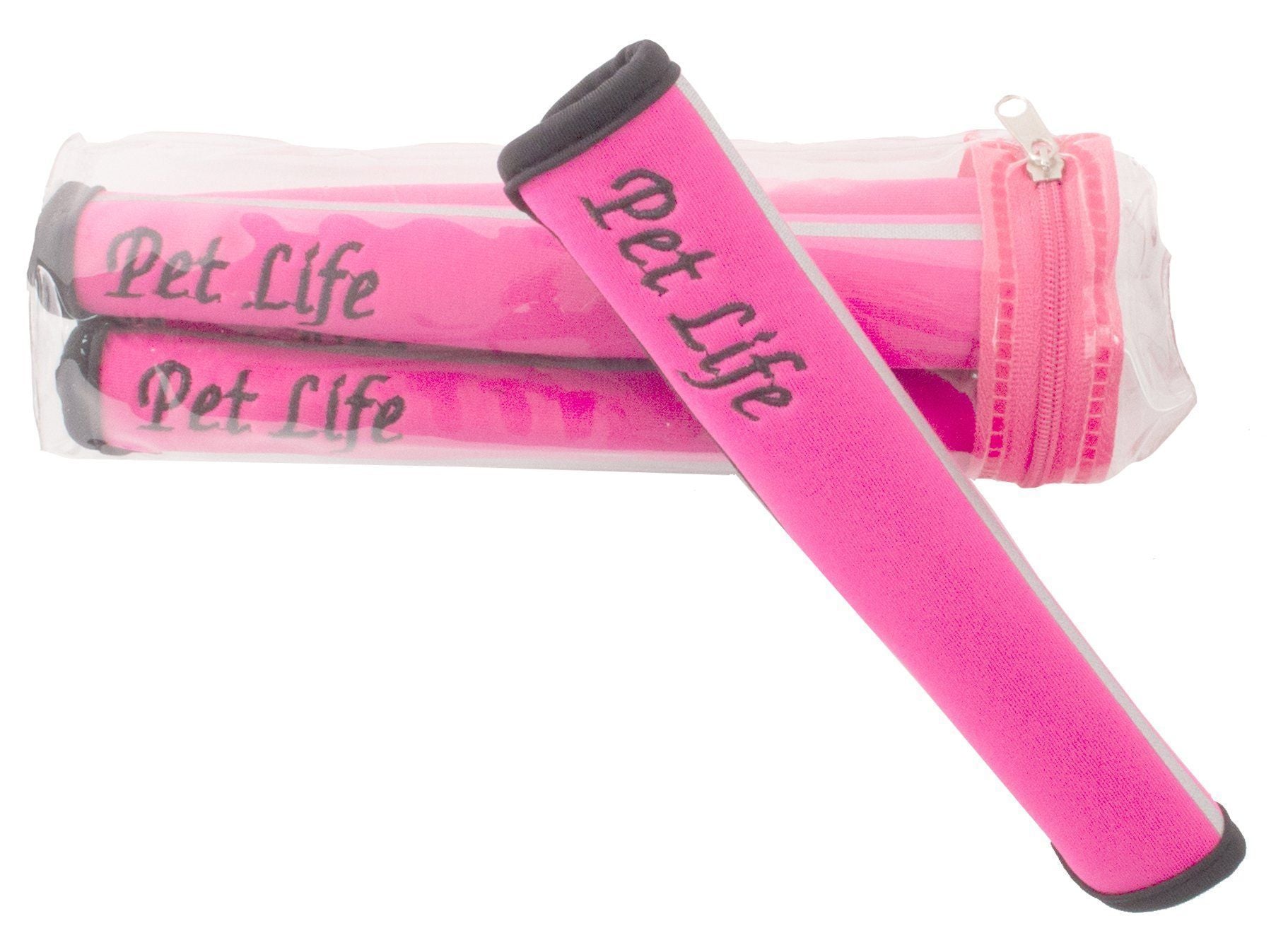 Pet Life ® 'Extreme-Neoprene' Joint Protective Safety Recovery and Reflective Pet Dog Sleeves - Set of 4