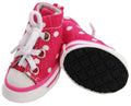 Zapatillas deportivas de lona con agarre casual para perros Pet Life® 'Extreme-Skater' - Juego de 4