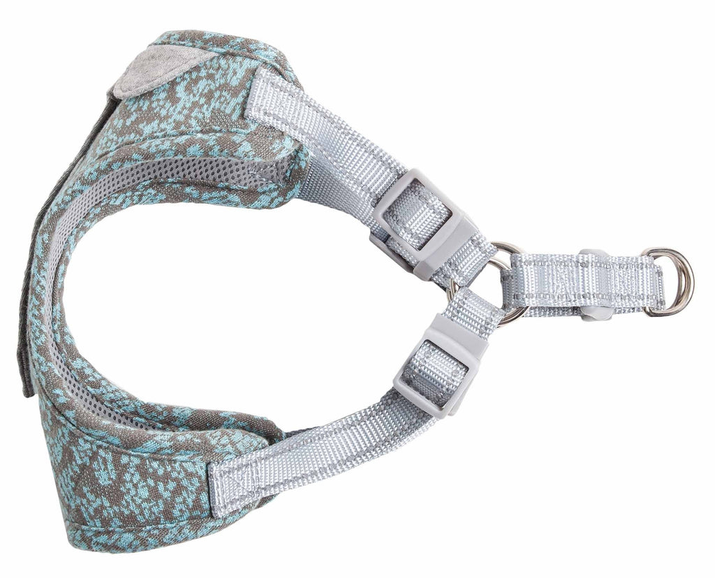 Pet Life ®  'Fidomite' Mesh Reversed and Adjustable Fashion Dog Harness W/ Designer Neck Tie