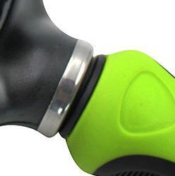 Peine para mascotas Pet Life ® Flex Series de doble fila con rastrillo de aseo