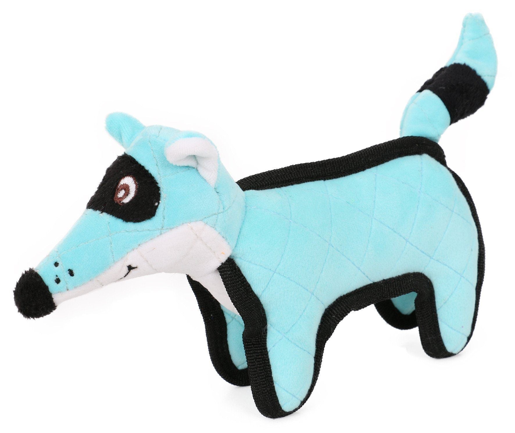 Juguete de peluche para perro con chirriador acolchado de nailon animado "Foxy-Tail" de Pet Life ®