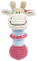 Juguete de peluche de goma para cachorros recién nacidos "Jirafa-Vaca" de Pet Life ®