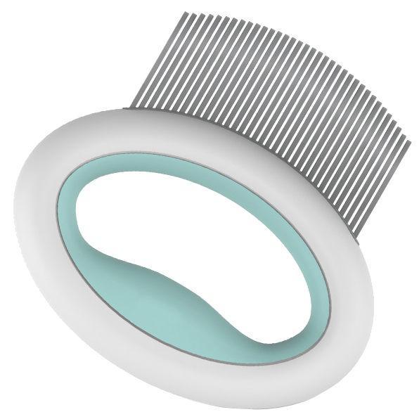 Peine rastrillo flexible de viaje portátil 'Knuckler' para mascotas de Pet Life ®