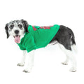 Suéter con capucha y luces LED para perro Pet Life ® con diseño de Santa Claus y pilas incluidas