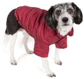 Abrigo para perros ligero, ajustable y plegable 'Sporty Avalanche' con capucha con cremallera desplegable Pet Life ®