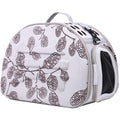 Jaula de viaje para perros Pet Life ®, ligera, plegable, de diseño militar, de carcasa estrecha y de diseño moderno