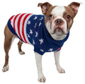 Suéter para perro de cuello alto acanalado de punto grueso 'Patriot Independence Star' de Pet Life ®