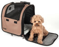 Transportín plegable para mascotas con ruedas y aprobado por aerolíneas 'Pawdon Me' de Pet Life ®
