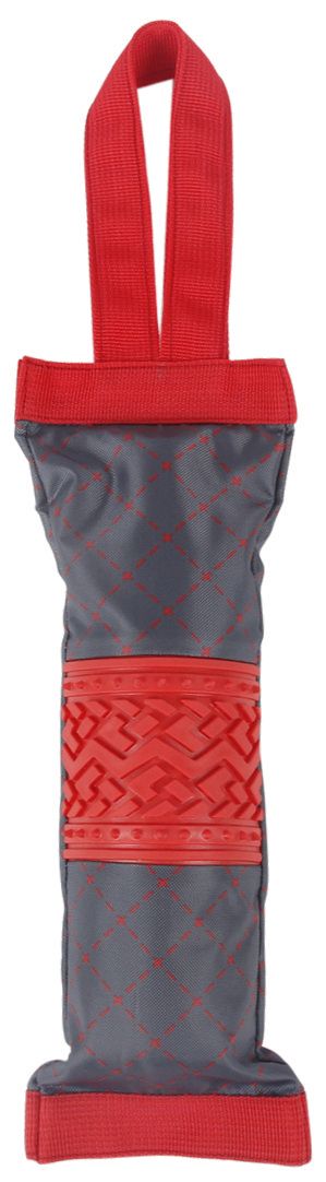 Juguete para perros con sonido crepitante de nailon y goma con inserción en botella de agua 'Quash' de Pet Life ®