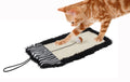 Juguete rascador para gatos de alfombra colgante de sisal y yute 'Scrape-Away' de Pet Life ®