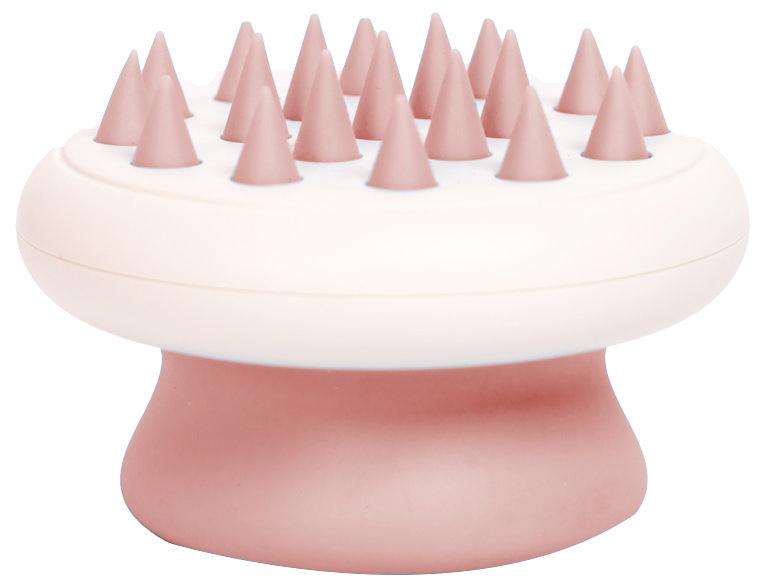 Peine de baño, cepillado y masaje de mano suave y flexible para mascotas Pet Life ® 'Scwubba'