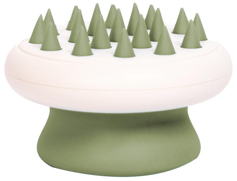 Peine de baño, cepillado y masaje de mano suave y flexible para mascotas Pet Life ® 'Scwubba'