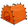 Jaula plegable de alambre para perros Pet Life® 'Skeletal Outdoor', para viajes y acampadas, con bolsa de viaje