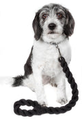 Correa tejida para perros Pet Life ® 'Tough-Tugger' de resistencia industrial con absorción de impactos