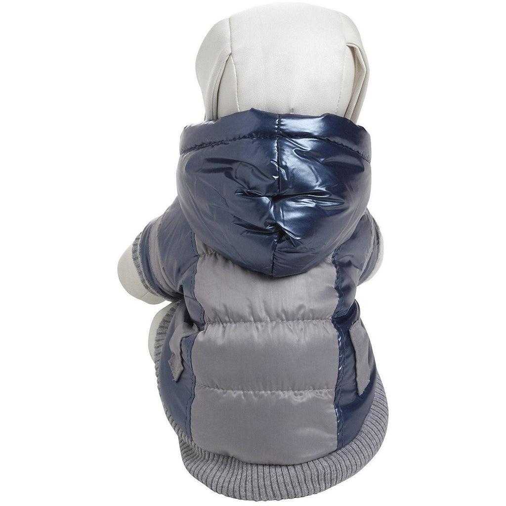 Chaqueta deportiva de esquí con aislamiento 3M para perros Pet Life ® 'Vintage Aspen' con capucha extraíble