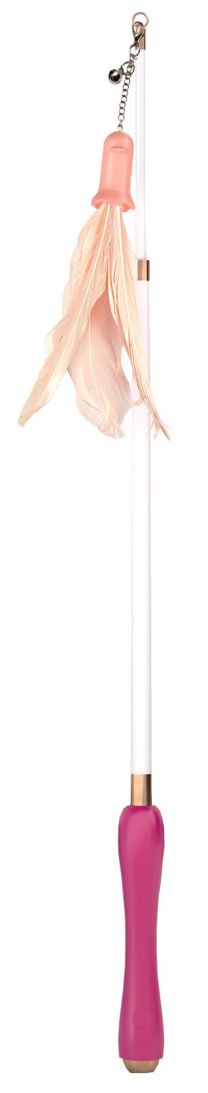 Juguete láser para gatos Pet Life ® 'Wander-cat' personalizable y extensible 10 en 1