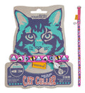 Collar de goma para gatos Touchcat Bell-Chime con ganchos de acero inoxidable