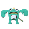 Peluche de monstruo de dibujos animados Touchdog - Verde