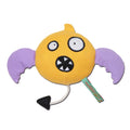 Peluche para perro Touchdog Cartoon Monster - Amarillo