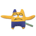 Peluche para perro Touchdog Cartoon Monster - Amarillo