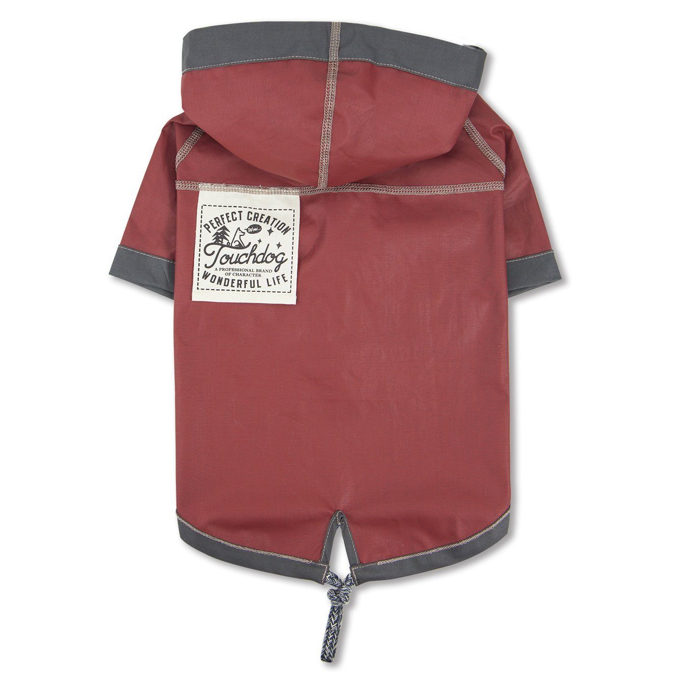 Chubasquero reversible Touchdog 'Cloudburst' para perros