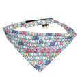 Bandana con cierre de velcro para mascotas Touchdog Designer - Aqua