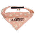 Bandana con cierre de velcro para mascotas Touchdog Designer - Rosa