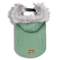 Parka de invierno con aislamiento de plumón de pato Touchdog 'Eskimo-Swag' para perros