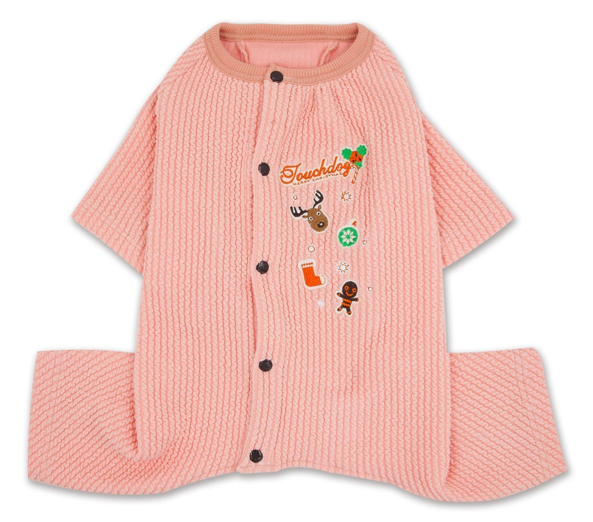 Mono de pijama térmico de cuerpo entero para perro Touchdog ® 'Ciesta-Luxe'