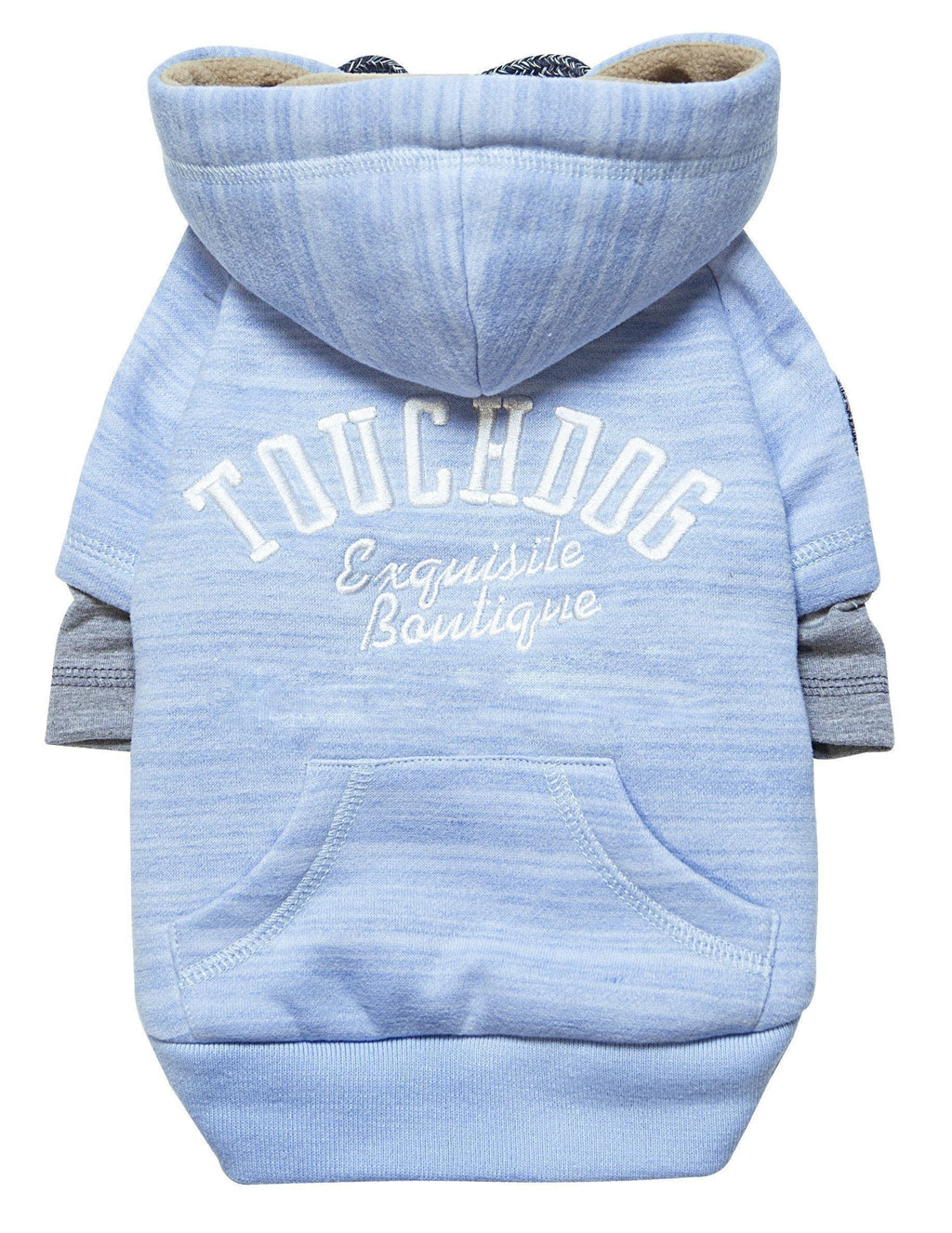 Touchdog ® Hampton Beach Ultra-Soft Blasted Cotton Hooded Dog Sweater