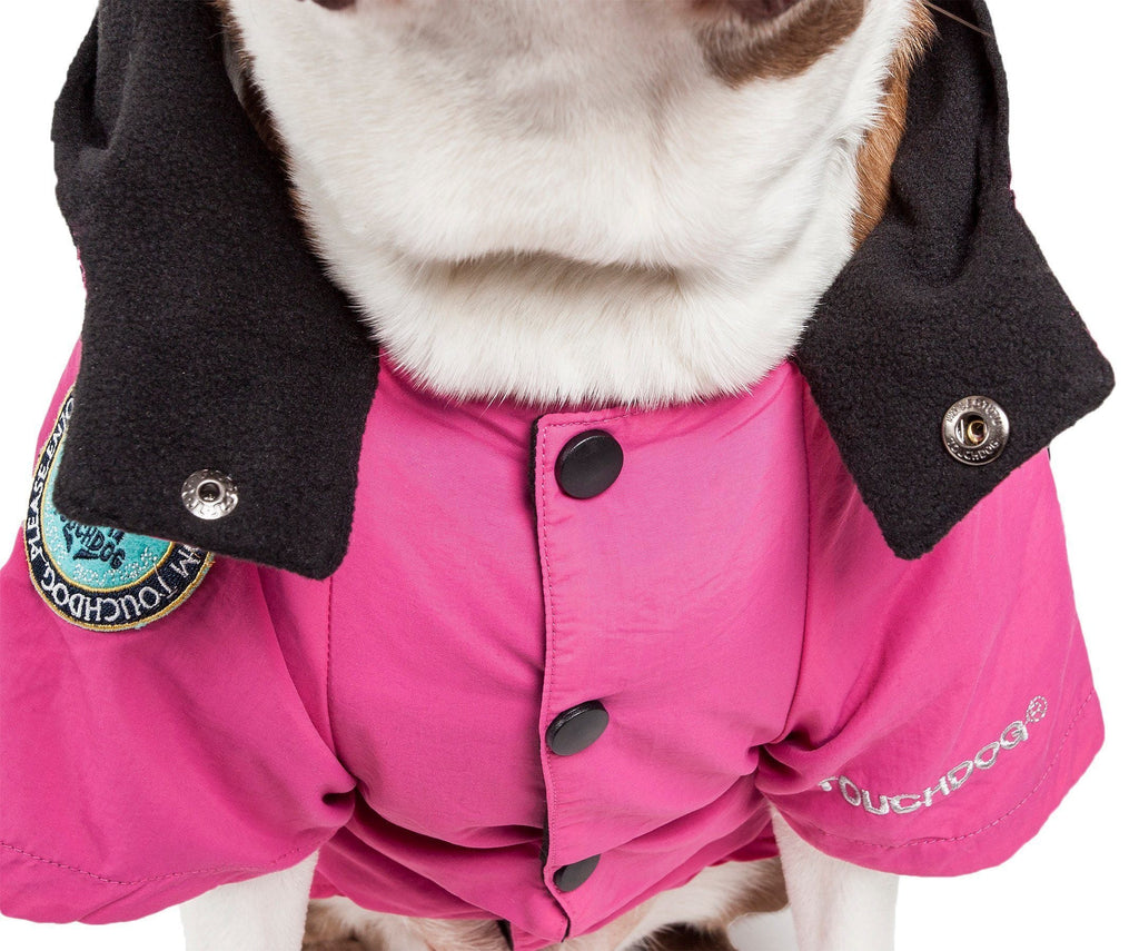 Touchdog ® 'Mount Pinnacle' Insulated Performance Retro Ski Dog Jacket
